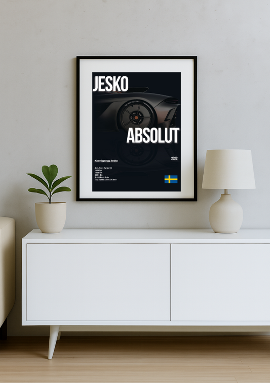 Koenigsegg Jesko Absolut poster